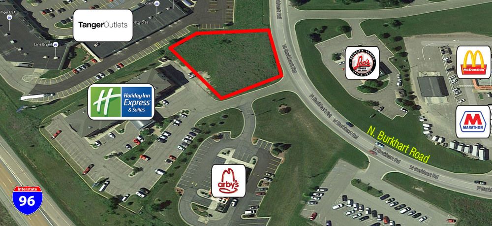 Holiday Inn Express - Pad Site: 1397 N Burkhart Rd, Howell, MI 48855